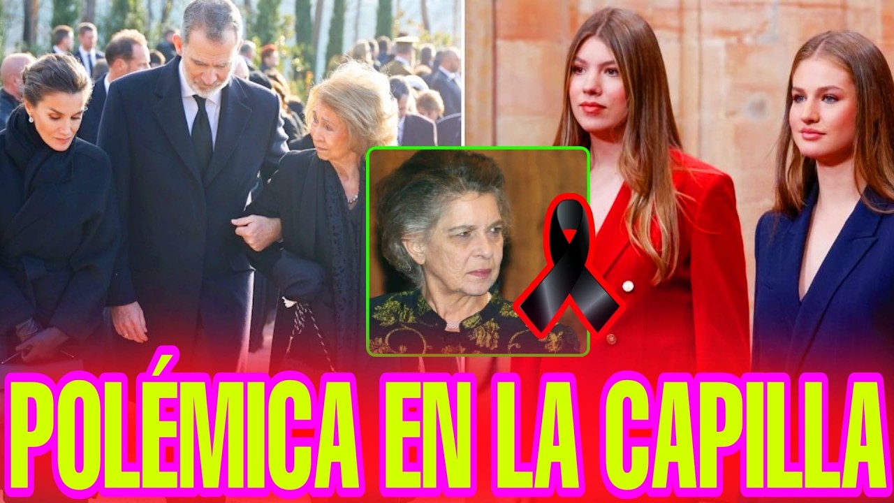 🚨Letizia y Felipe PREOCUPADOS por la REINA Sofía en el FUNERAL de Irene de Grecia sin Juan Carlos