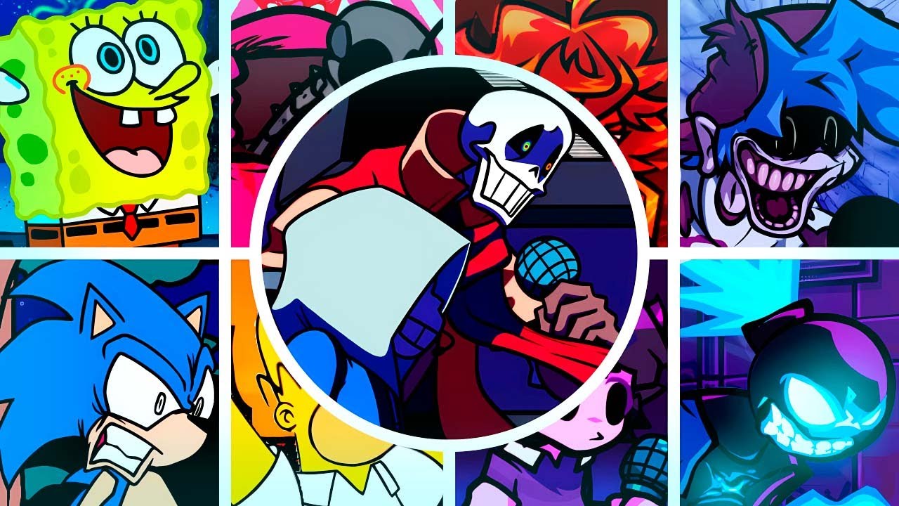 BONETRAVAGANZA but Every Turn a Different Character Sings🎙 (FRIDAY NIGHT DUSTIN)