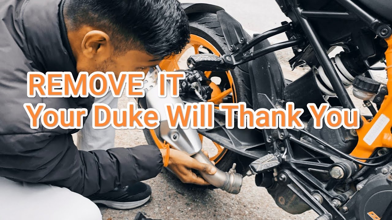 This duke sounds something different without exhaust | KTM exhaust delete 😱 Pure Engine Roar
