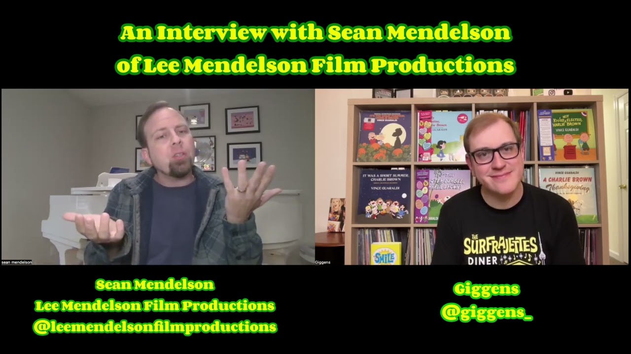 Интервью с Шоном Мендельсоном из Lee Mendelson Film Productions!