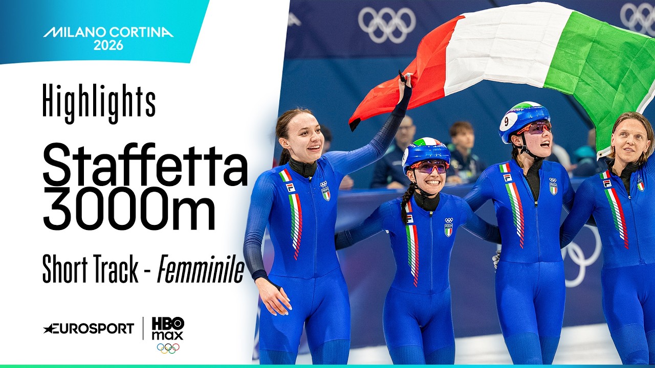 🥈Staffetta d'ARGENTO! FONTANA conquista la sua medaglia 14! | HIGHLIGHTS | #MilanoCortina2026