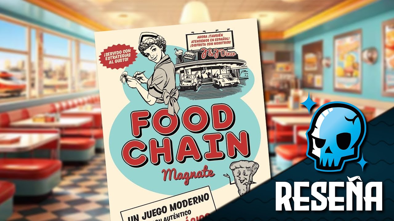 ¡FOOD CHAIN MAGNATE Un JUEGO de MESA IMPRESCINDIBLE para los amantes de la estrategia! RESEÑA