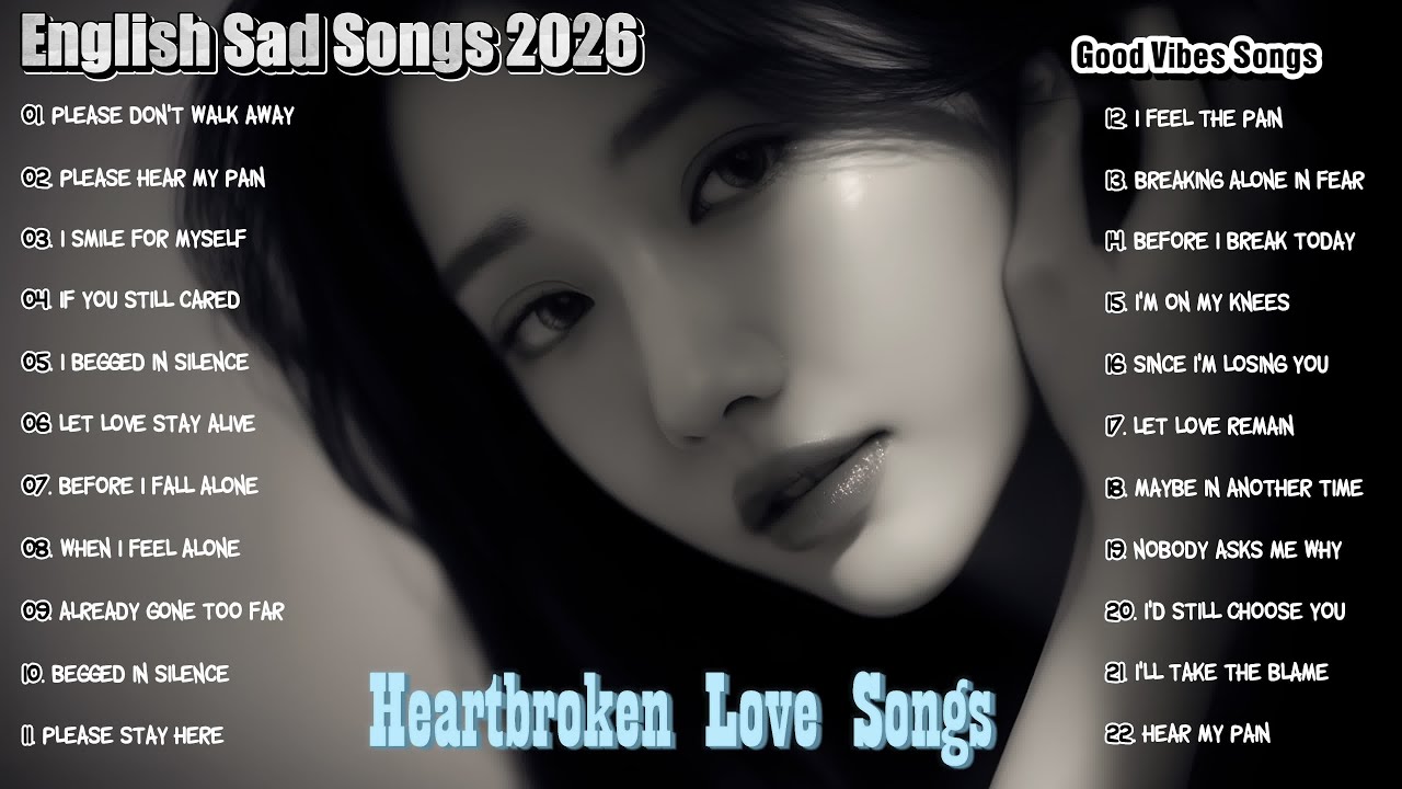 English Sad Songs 2026💔🥺 Broken Heart Songs - NiExshadow || Top Trending TikTok Song