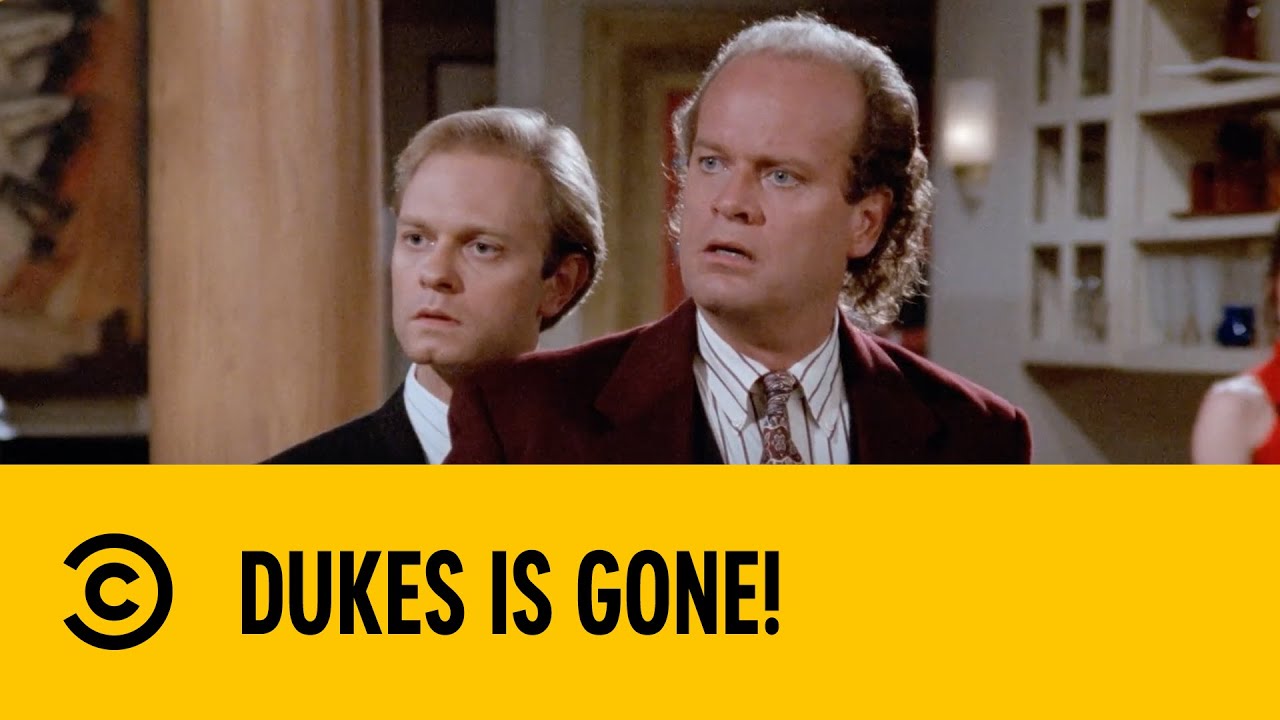 Dukes Is Gone! | Frasier | Comedy Central Africa