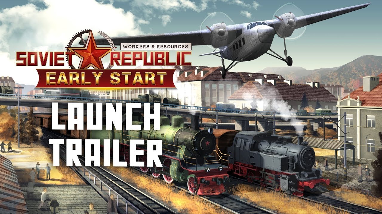 [Стрим] Workers & Resources: Soviet Republic | DLC Ранний старт | 50 лет спустя