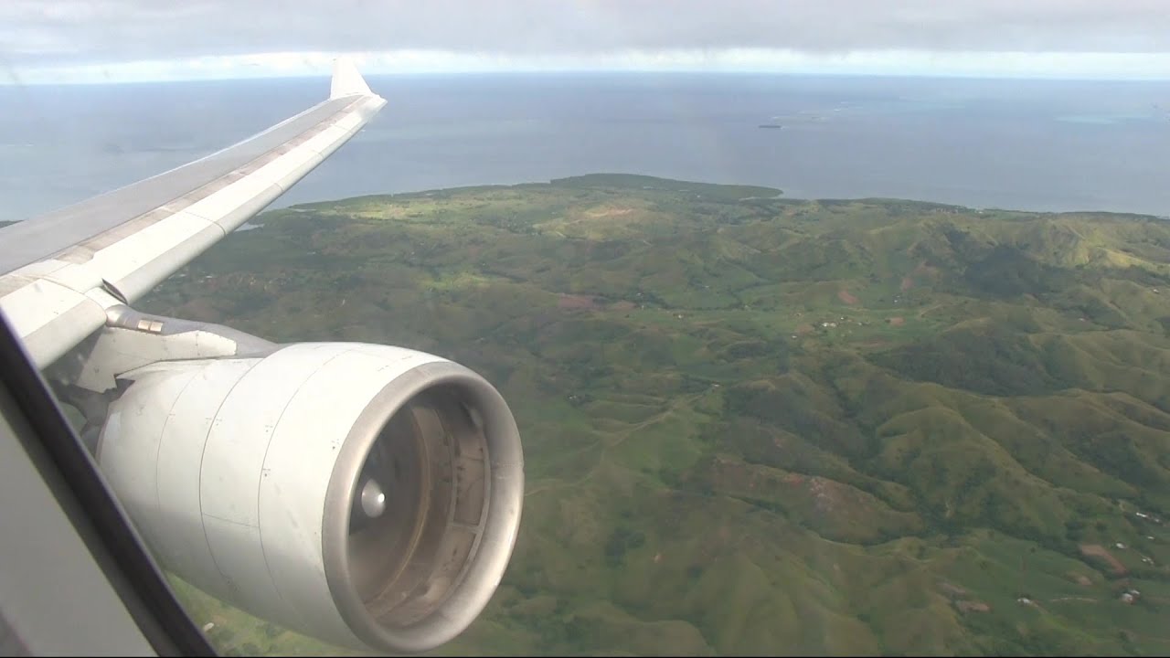 Korean Air Flight from Seoul to Fiji
