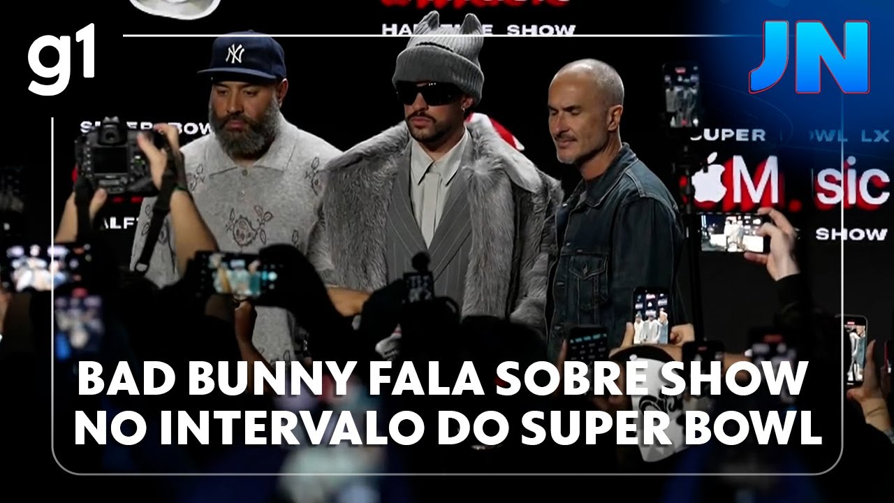 JN: Bad Bunny fala de show no intervalo do Super Bowl; um dos times em campo será o Dallas Cowboys