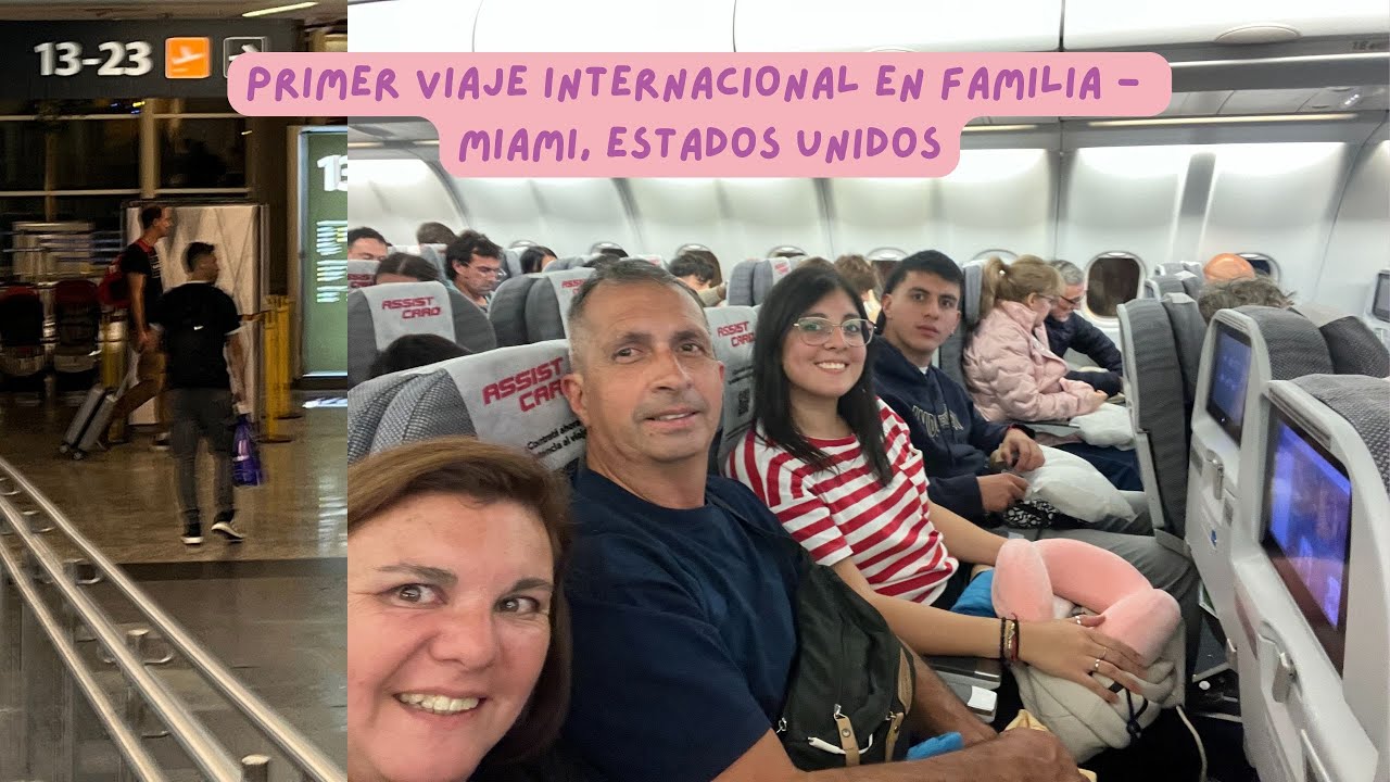 Vlog Día 1 | Ezeiza - Miami - Orlando | Ingresamos a Salon Vip | Enloqeci en los pasillos de Walmart