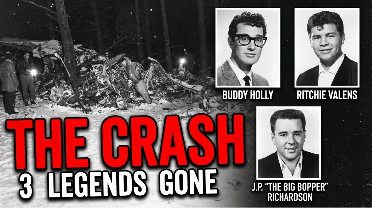 The night 3 rock stars died in a plane crash that CHANGED music forever...