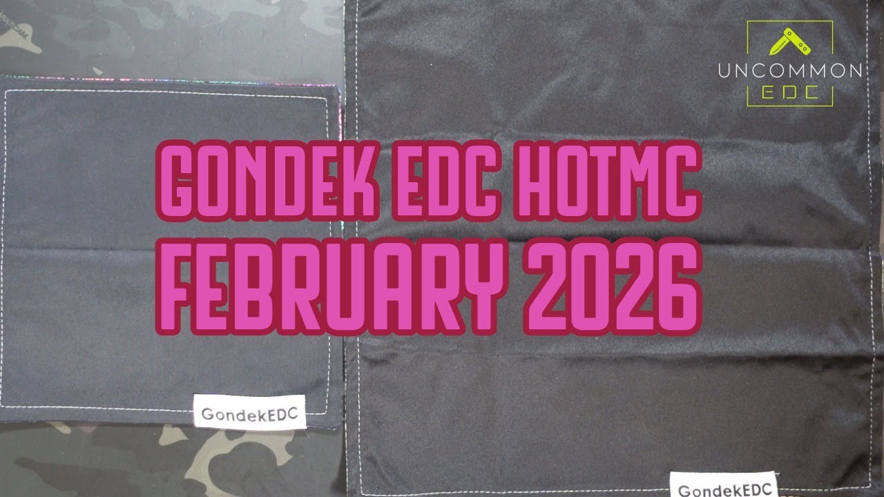 February 2026: Gondek EDC Hank of the Month Club (HOTMC) Standard & XL Unveiling