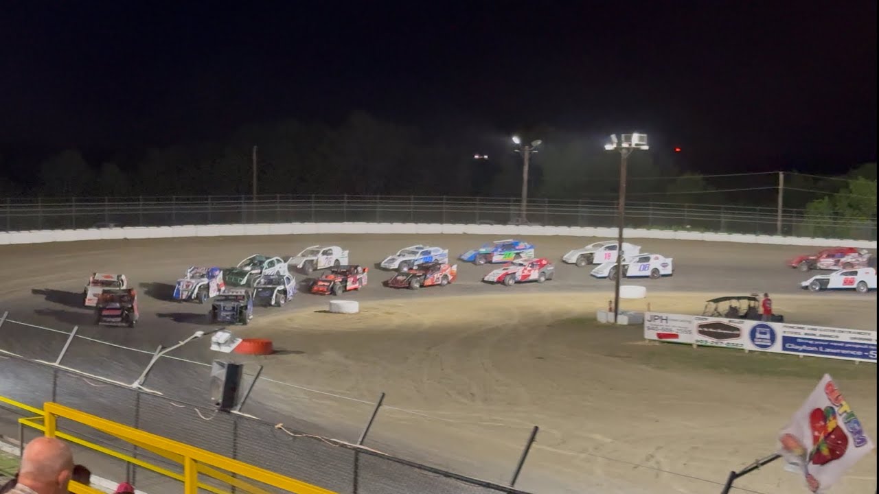 Grayson County Speedway opening night highlights from grandstand April 12, 2025