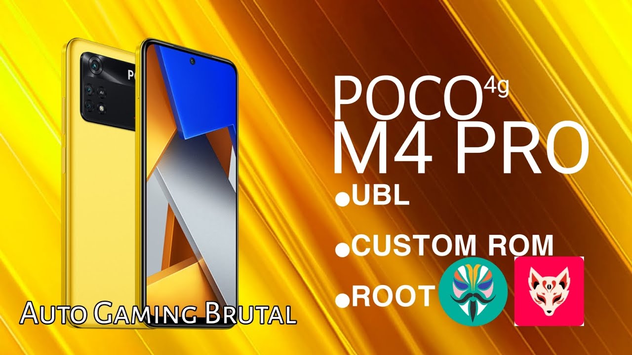 Cara Pasang Custom Rom Poco M4 Pro - Tutorial Lengkap (UBL+TWRP+ROOT)