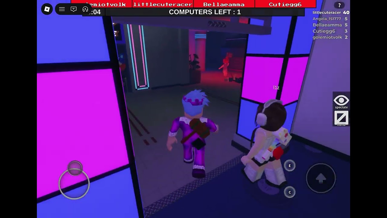 The chaos of facility (Flee The Facility)