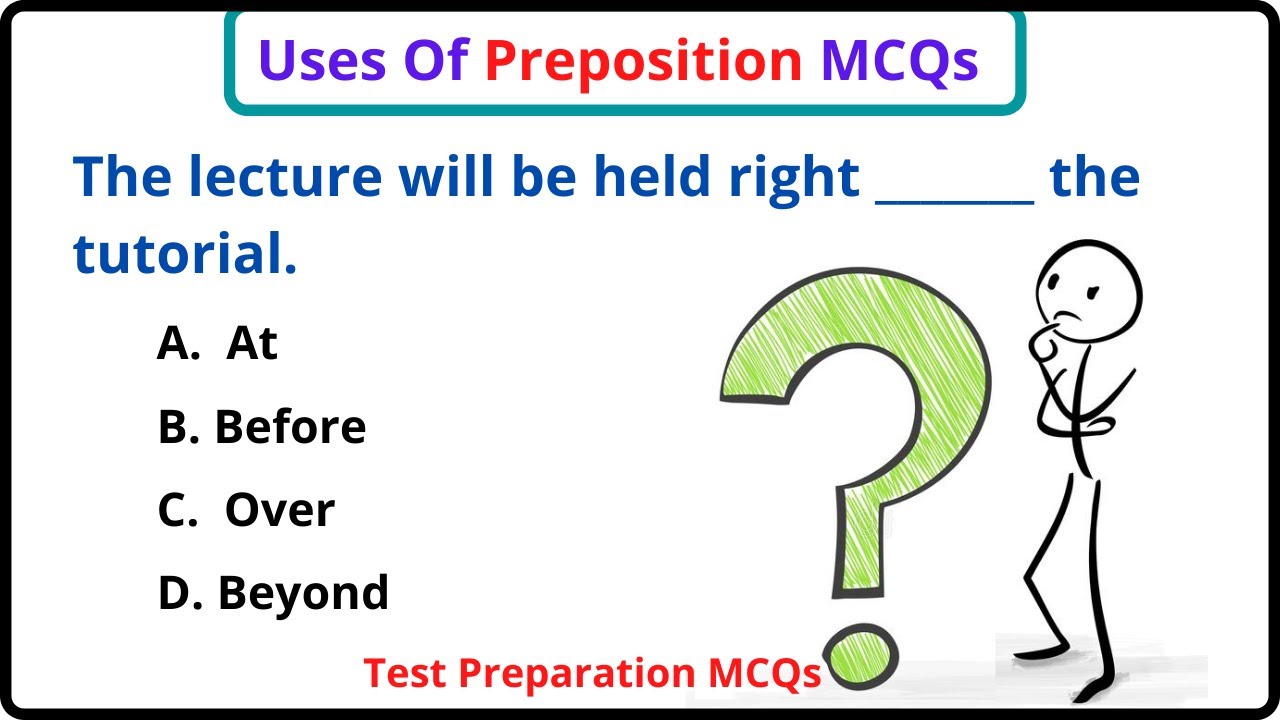 English Preposition MCQs With Answers part 2 | Test Preparation | Mr MircHuu