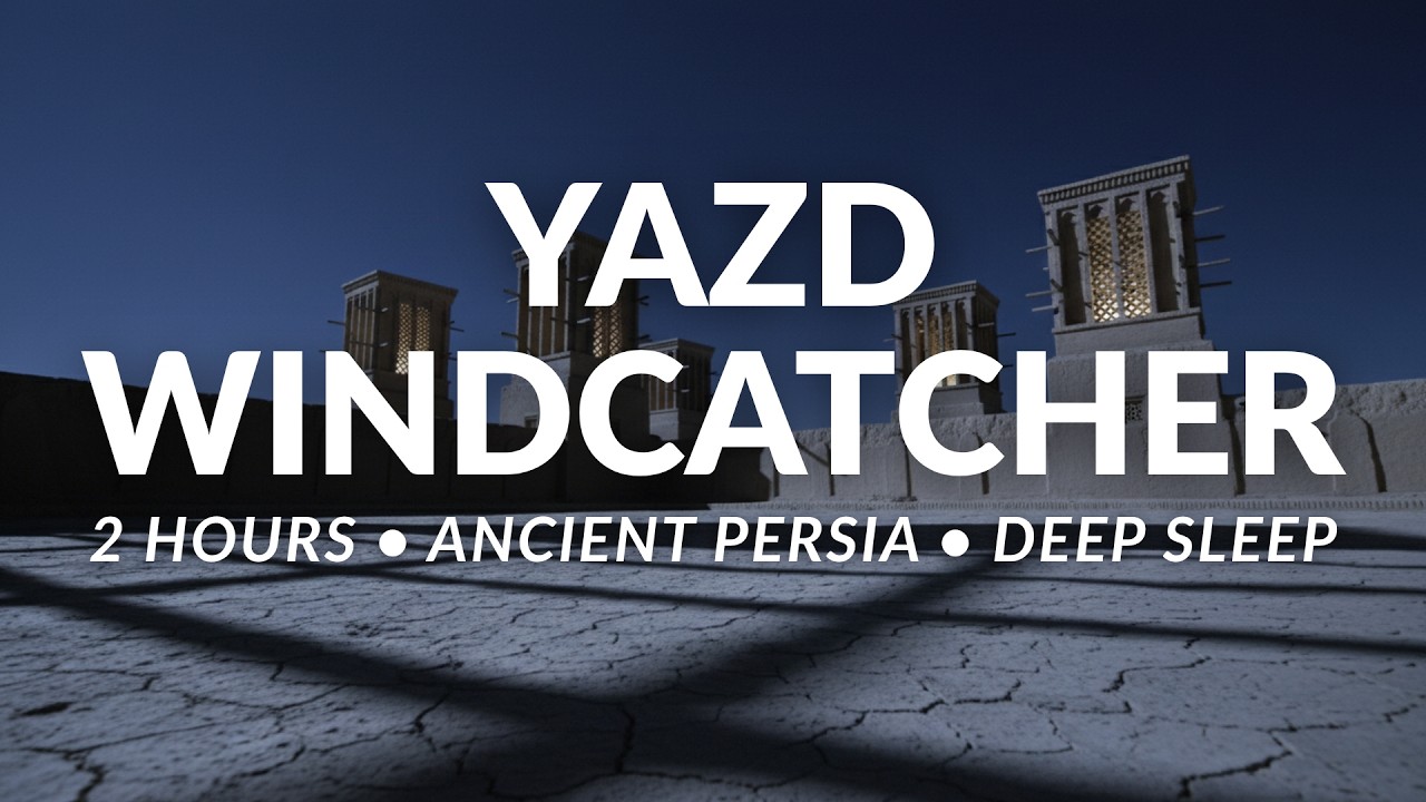 Yazd Windcatcher Ambience &mdash; 2 Hours Ancient Persian Sleep Music | Desert Night Soundscape