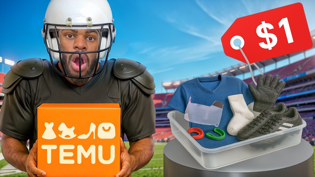 I Tested CHEAP TEMU Football Drip!