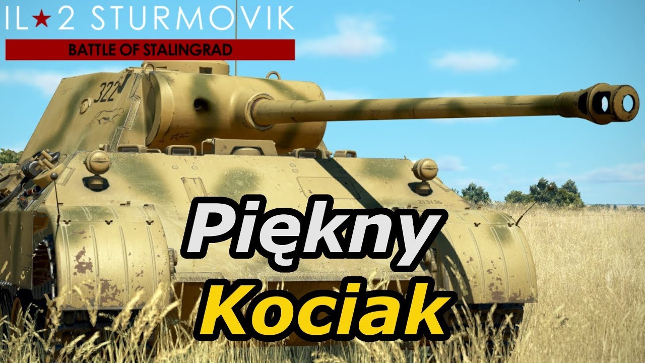Piękny Nowy Kociak | Panzer V Panther D | IL-2 Sturmovik: Bitwa o Stalingrad Gameplay po Polsku