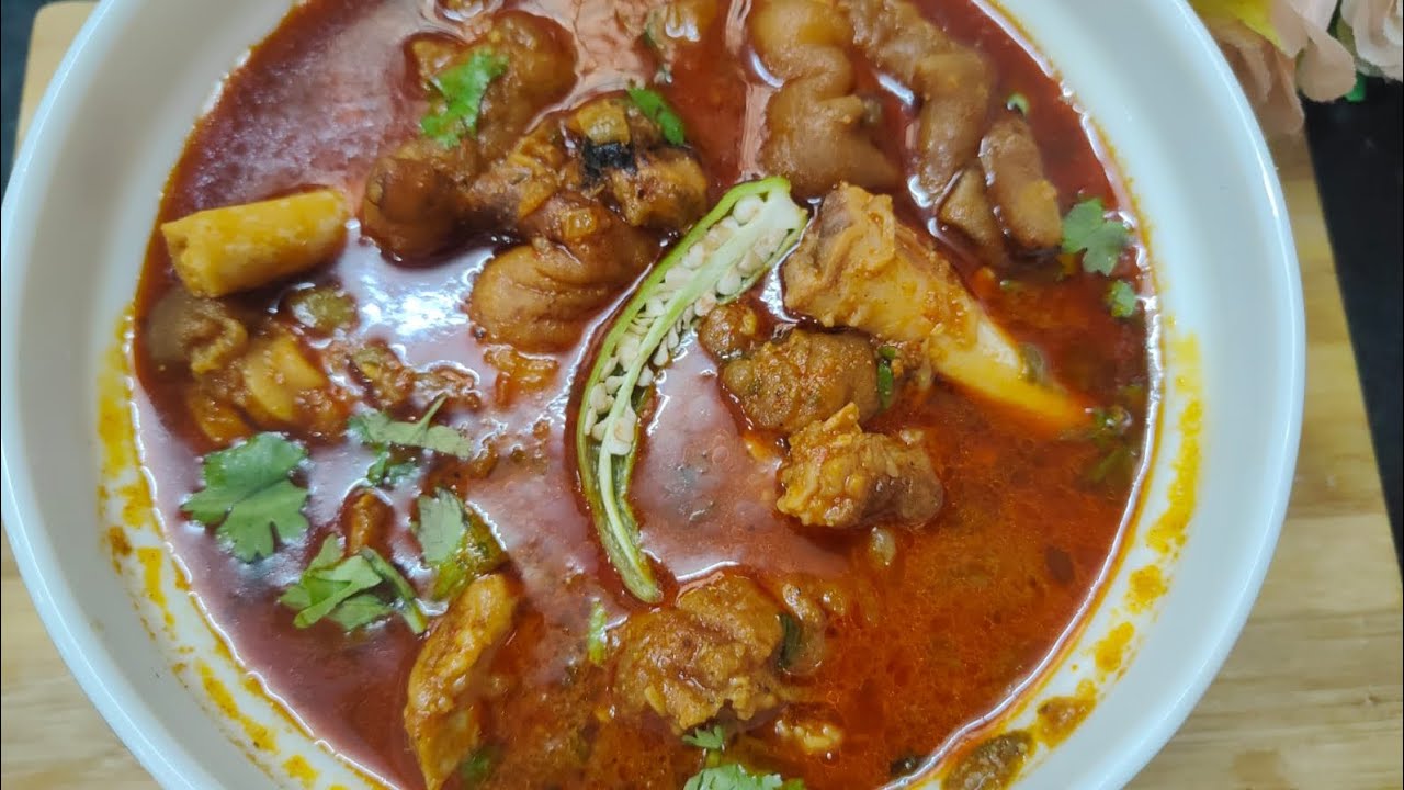 SPECIAL TASTY PAYA SOUP 💯 అద్భుతమైన పాయ మసాలా కర్రీ# నోరూ రే మేక కాళ్ళ మసాలా కూర
