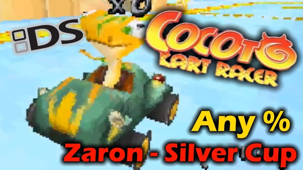 Zaron Silver Cup (Glitch) in 24.600 - Cocoto Kart Racer (DS) | ScraggyKing20
