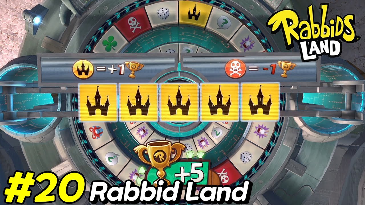 Rabbids Land Board Game Ep.20 | AlexGamingTV [Wii U]