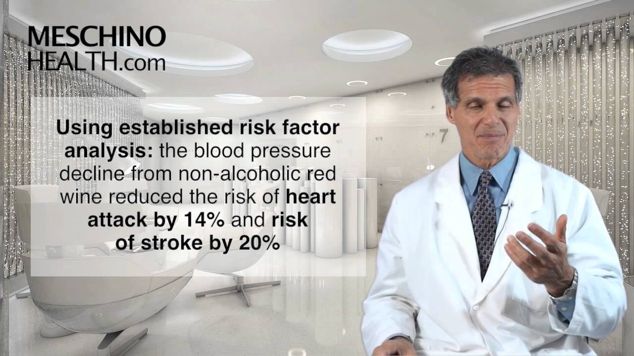 Non-Alcoholic Red Wine Lowers Blood Pressure In High Risk Individuals