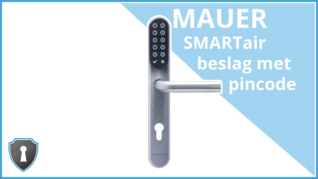 Mauer SMARTair beslag met pincode | Veiligheids-sloten.nl