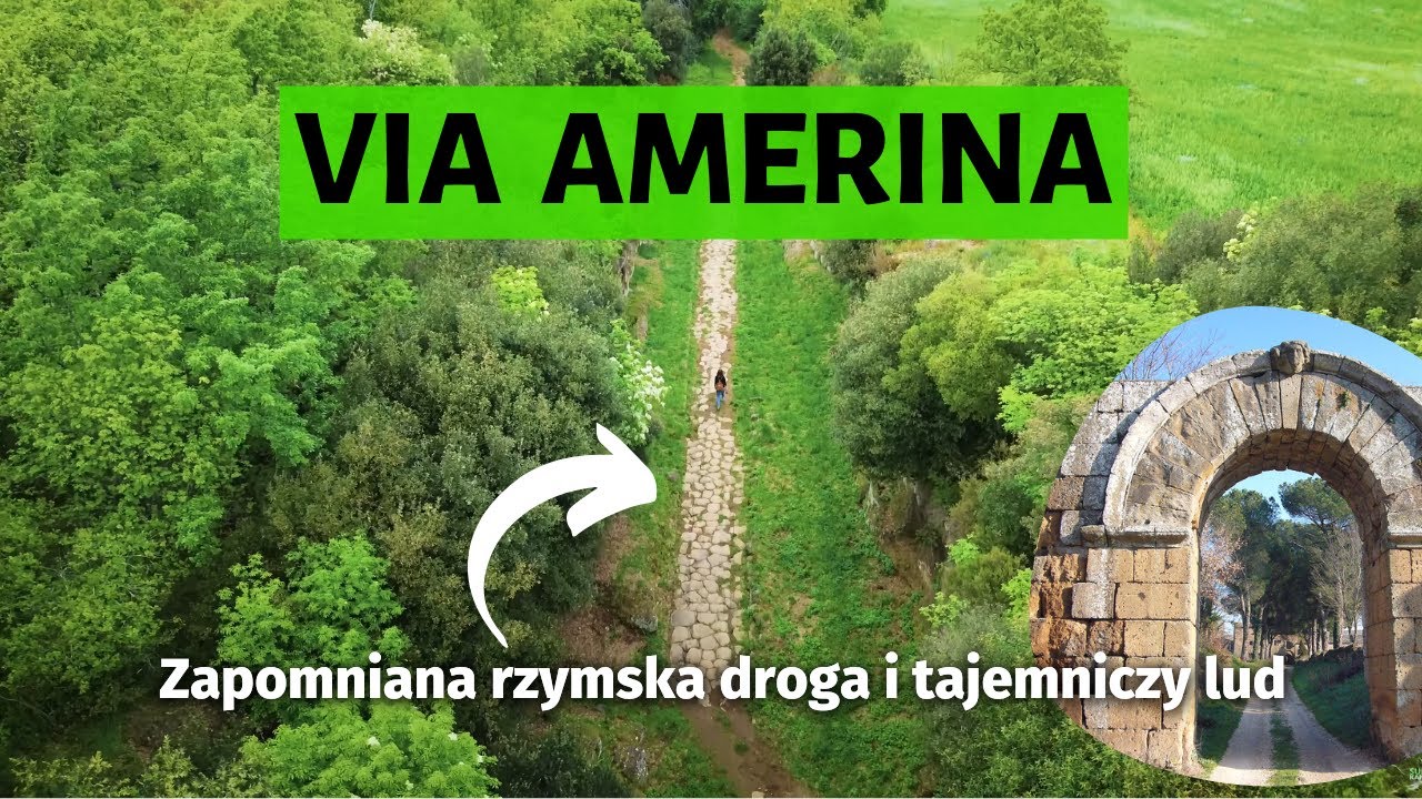 Zapomniana rzymska droga i tajemniczy lud na północ od Rzymu (Odnaleźliśmy grobowce!)