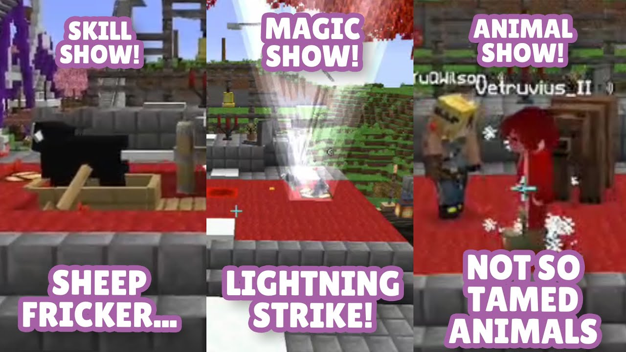 #vcraftenchanted Последний день и они проводят Witchington's Got Talent!