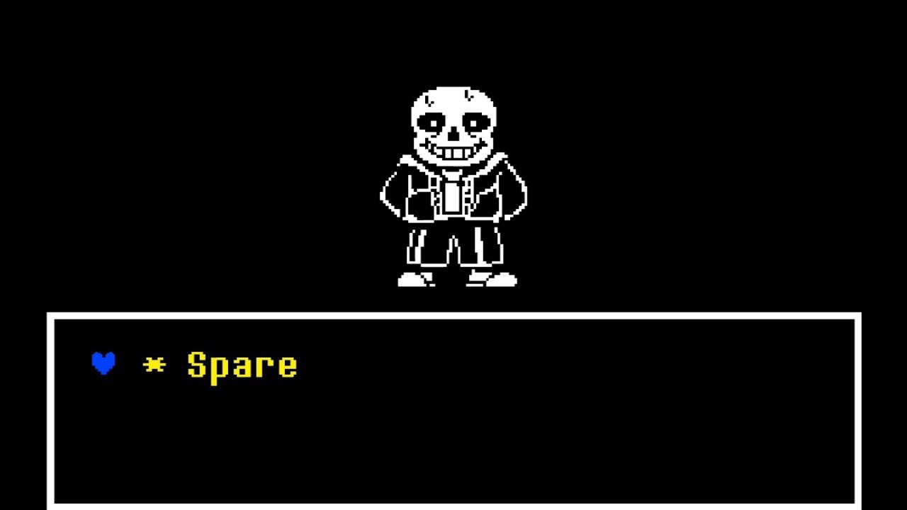 Undertale - 饒恕 Sans（戰鬥前半段 No Hit）