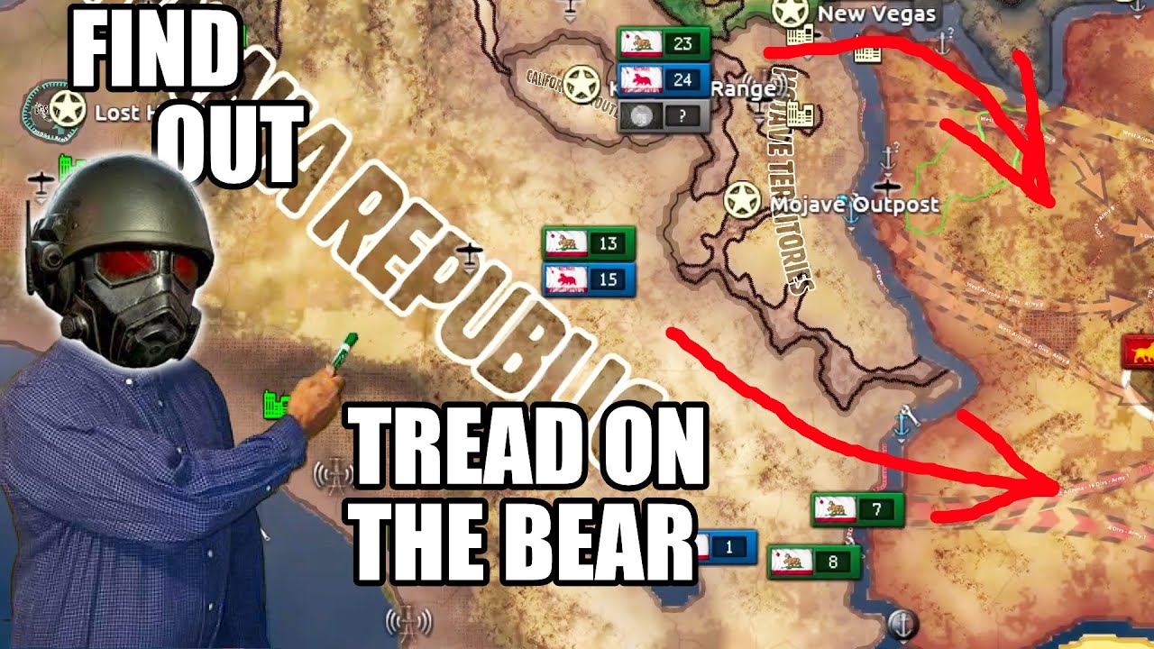 Don't tread on the bear: NCR in Old World Blues Hearts of Iron 4