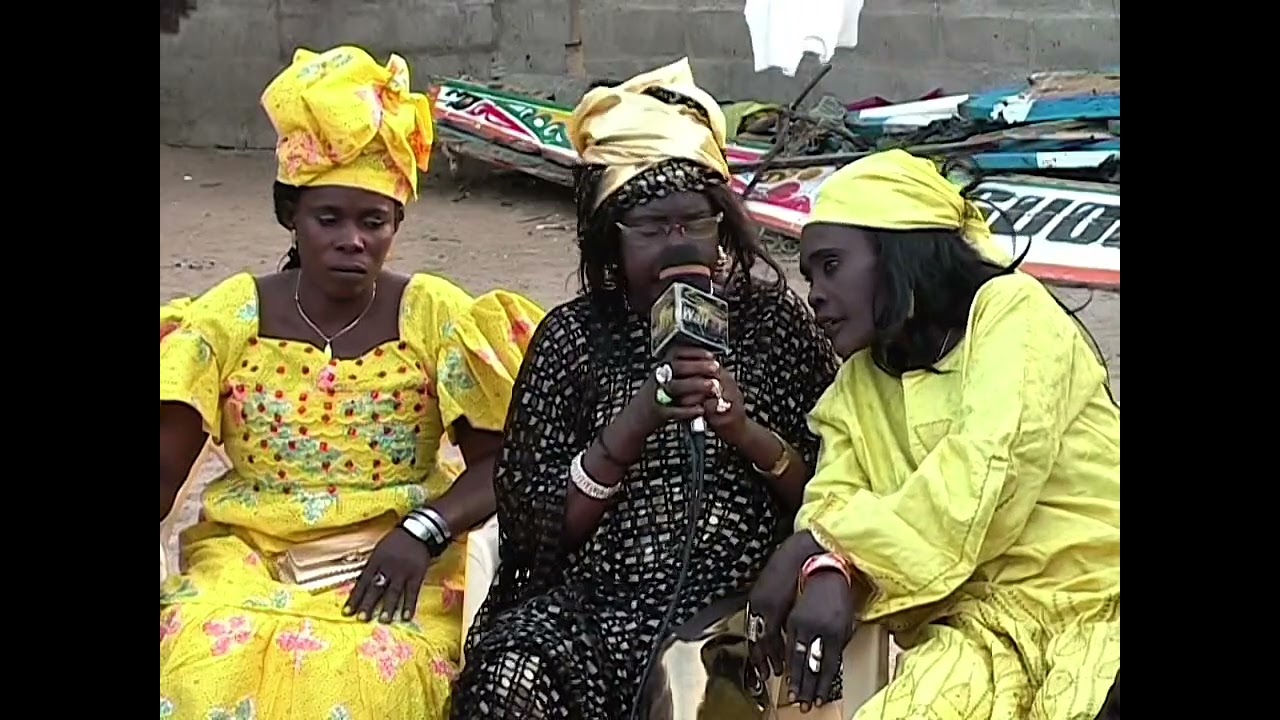 Ngoné Diop artiste visite de WALF TV 