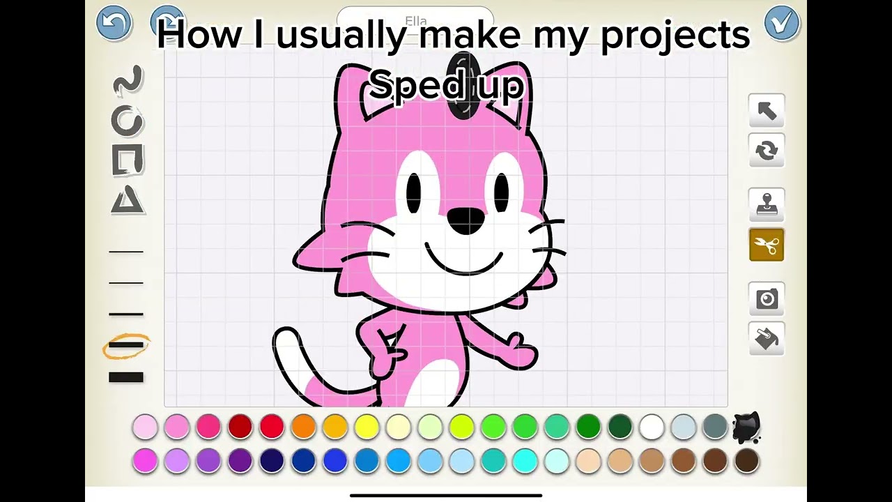 	how i usually make my projects (sped up cause too long)