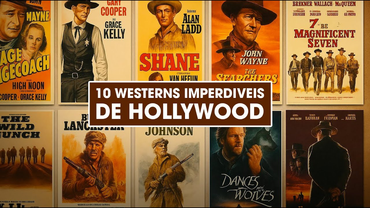 OS 10 MAIORES WESTERNS DE HOLLYWOOD - CLÁSSICOS DO FAROESTE - Viagem na História