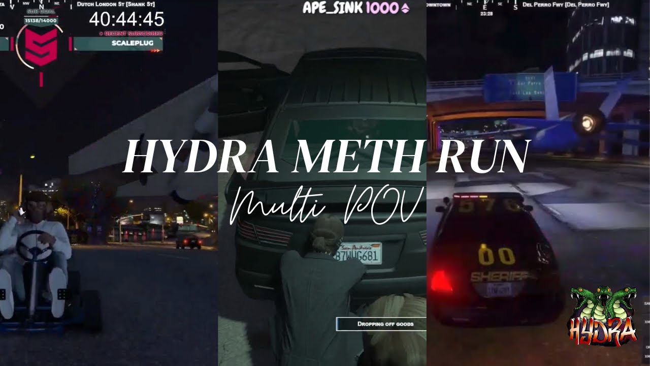 HYDRA Meth Run | Multi Pov | NoPixel GTA RP