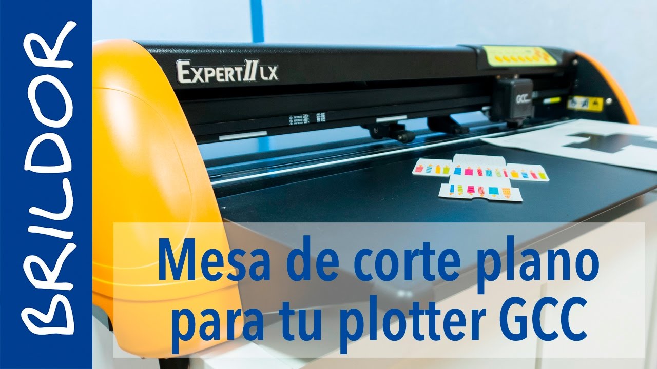 CORTA cartulina y OTROS MATERIALES con tu PLOTTER GCC
