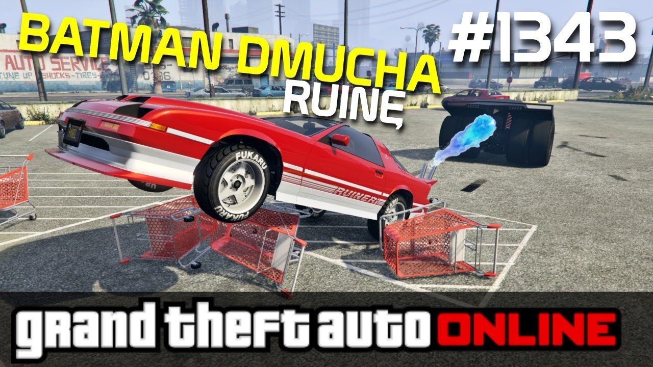 GTA 5 PC Online Po Polsku [#1343] BATMAN dmucha RUINĘ?! /z Bertbert & Skie
