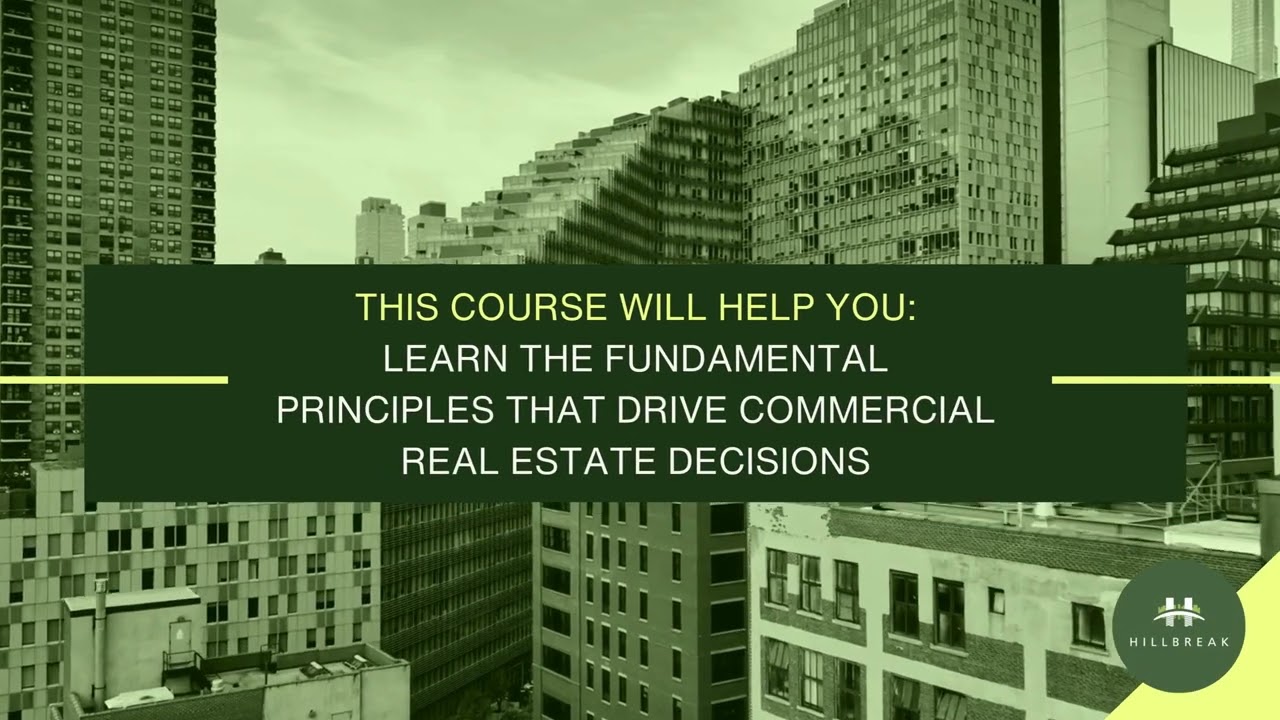 Real Estate Fundamentals for ESG and Sustainability Professionals