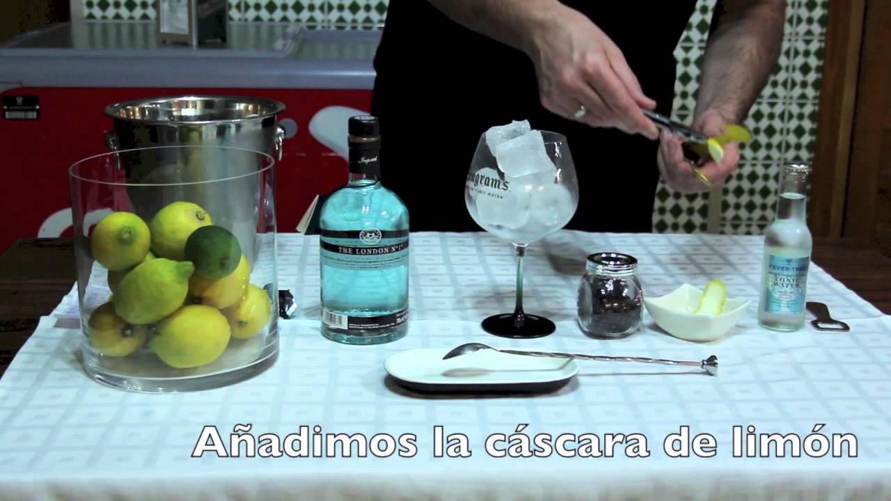Como preparar gin tonic de london nº 1