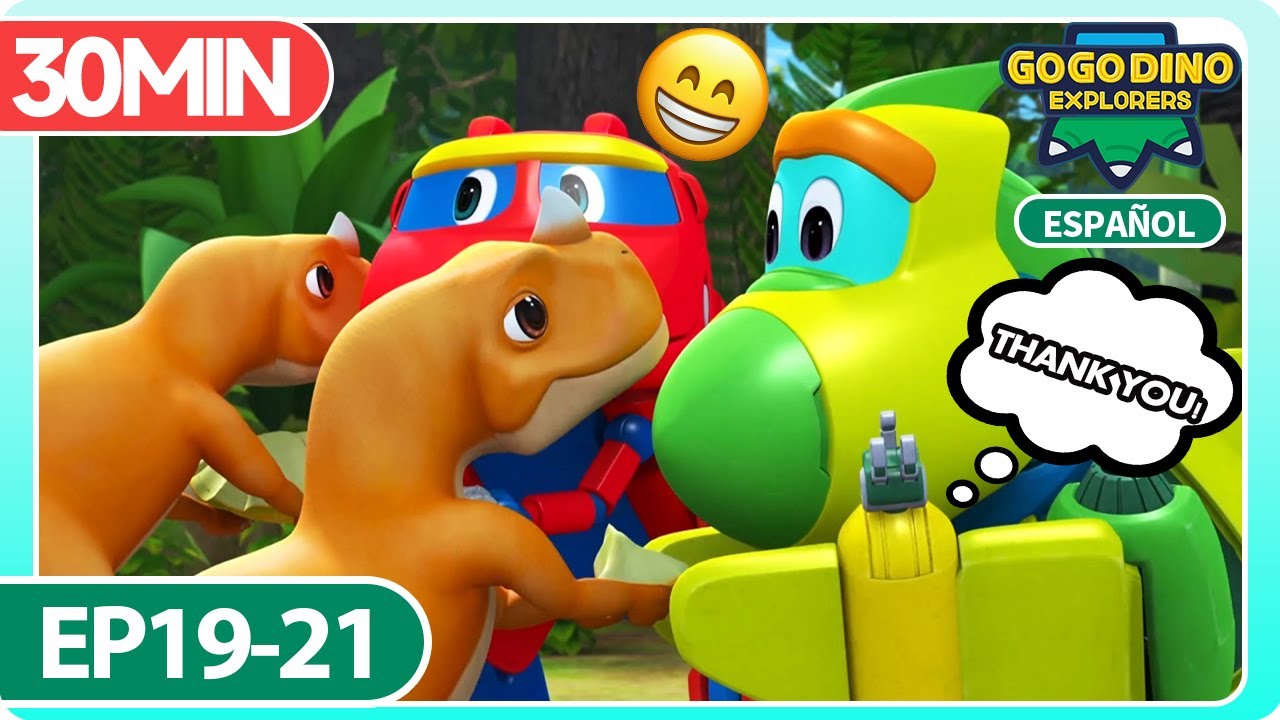 [GOGODINO EXPLORERS II ] EP19-21 | Compilación | Dibujos Animados | Dinosaurios