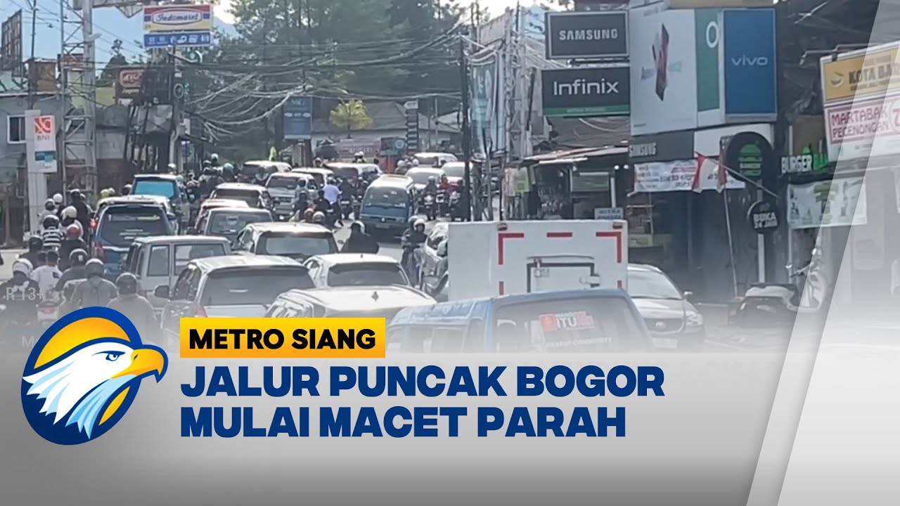 Libur Nataru, Jalur Puncak Bogor Macet Parah - [Metro Siang]
