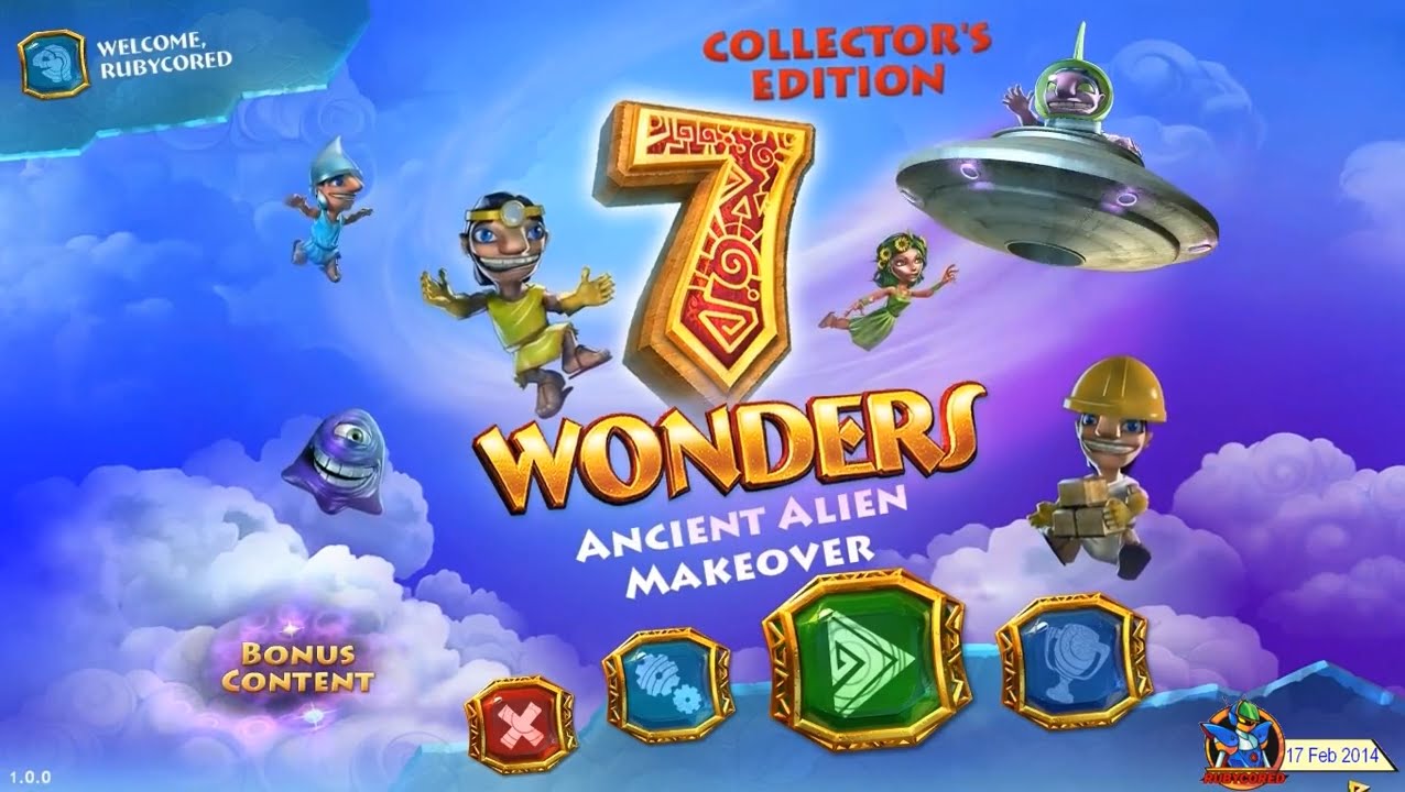 [L] 7 Wonders V: Ancient Alien Makeover CE (2012, PC) - Full Longplay [720p50]