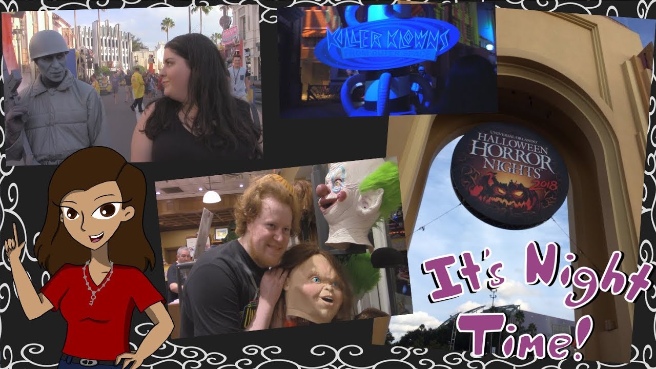 Halloween Horror Nights 28- IT'S NIGHT TIME!