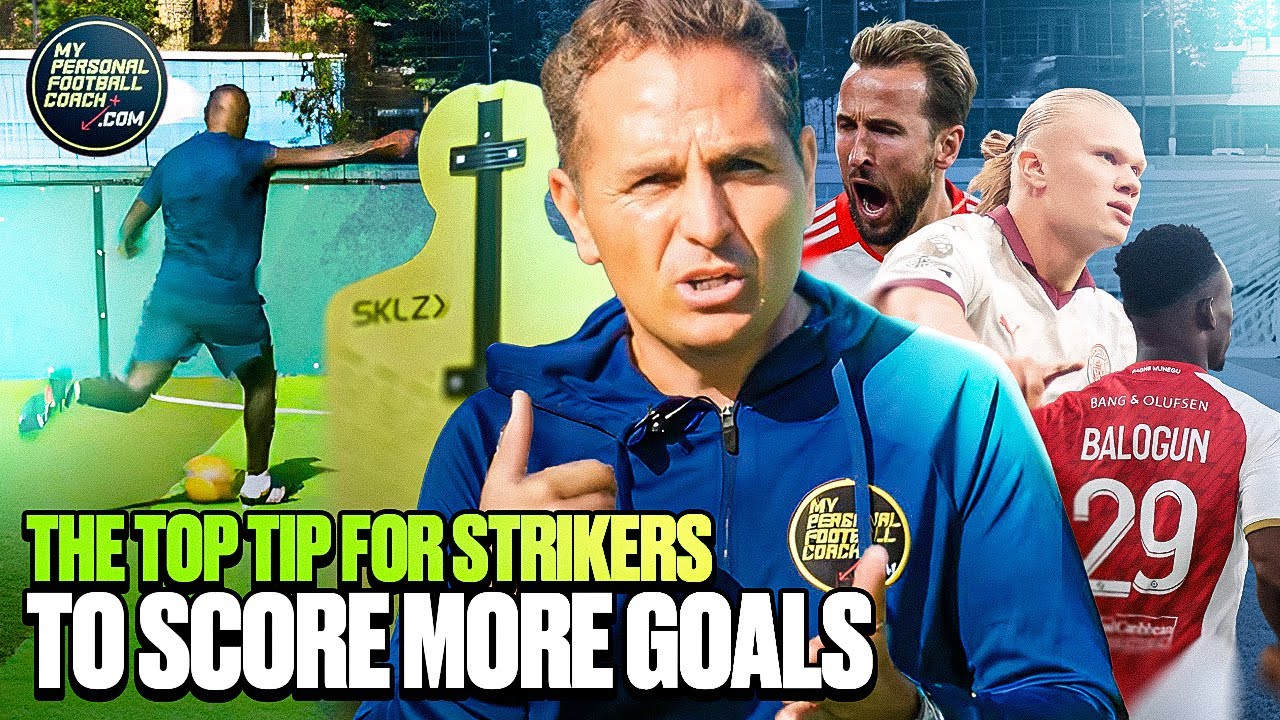 Top Tip For Strikers To Score More Goals  | Professional Soccer Training & Skills