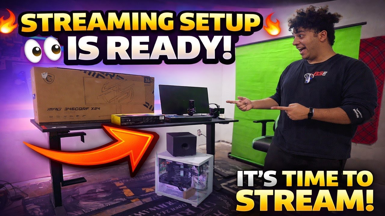 My Streaming Setup Is FINALLY DONE… It’s Time 👀