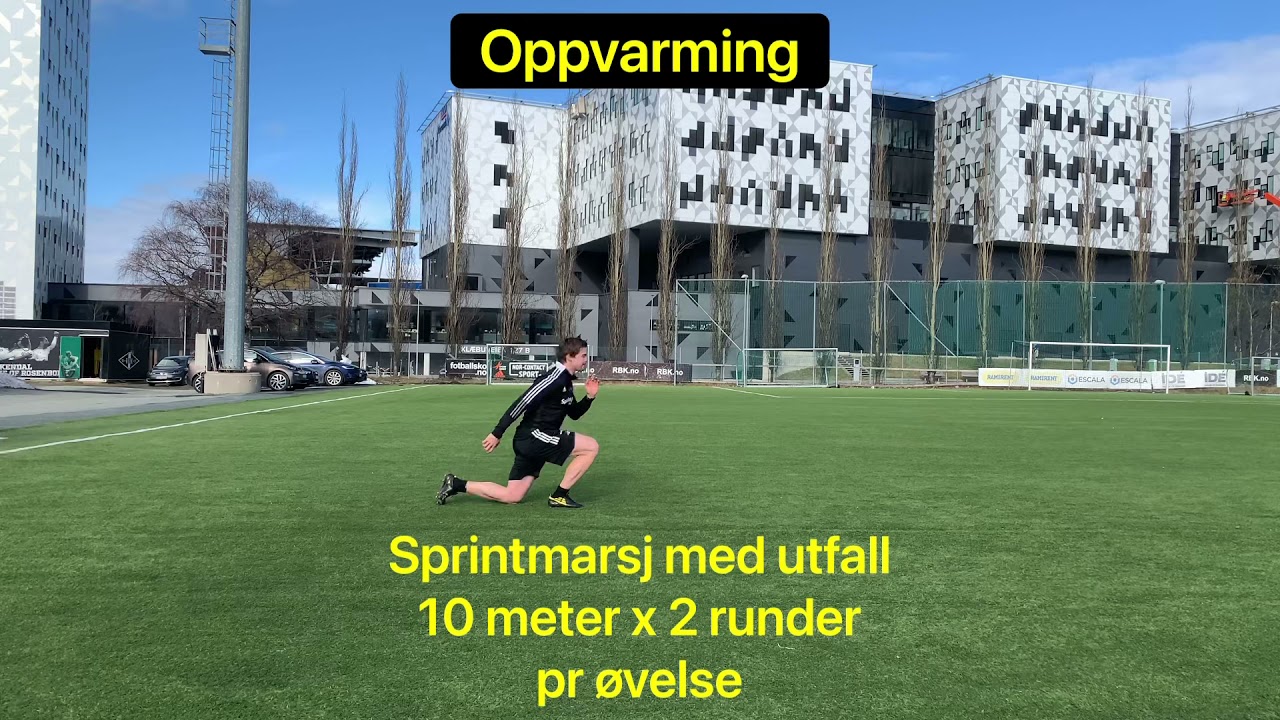 Hurtighetstrening - økt 1