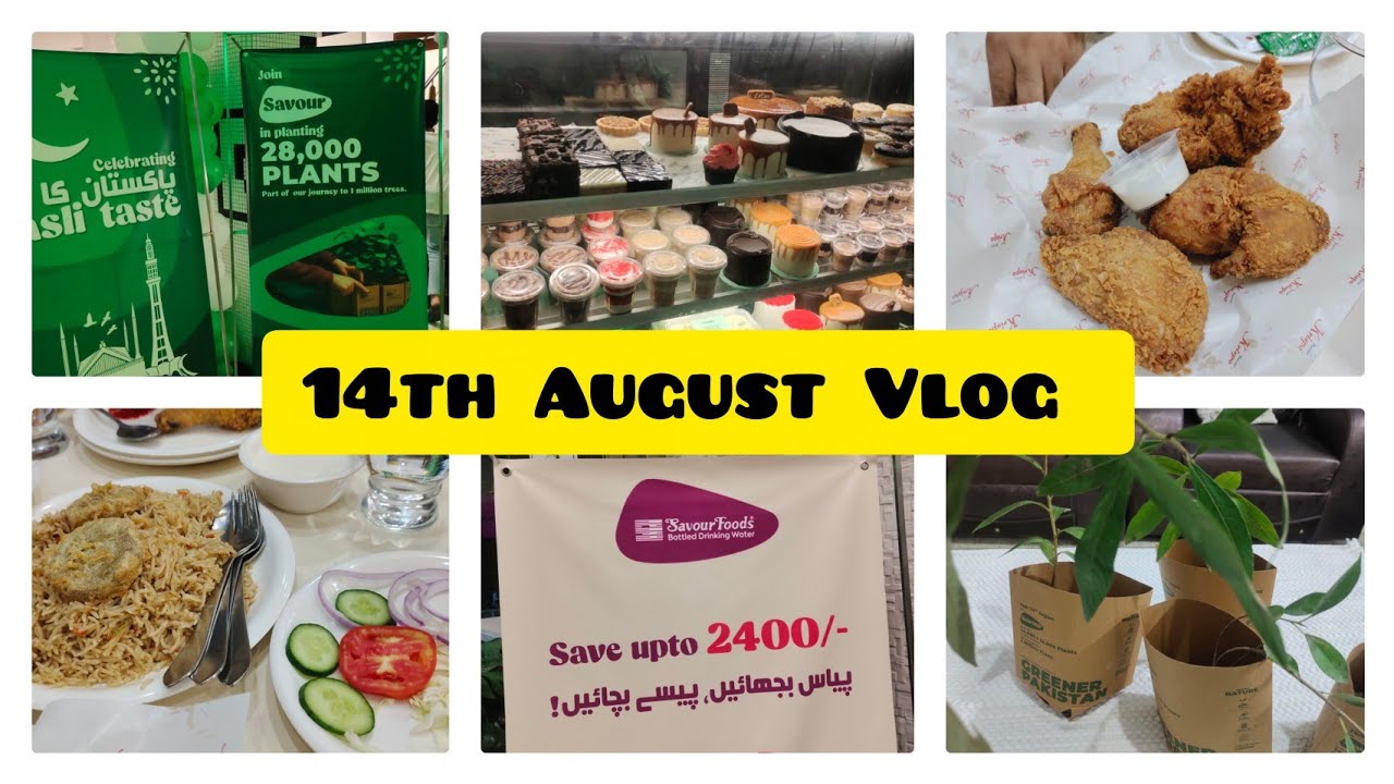 14th August Vlog / Savour Foods   Review / Independence Day Vlog 
