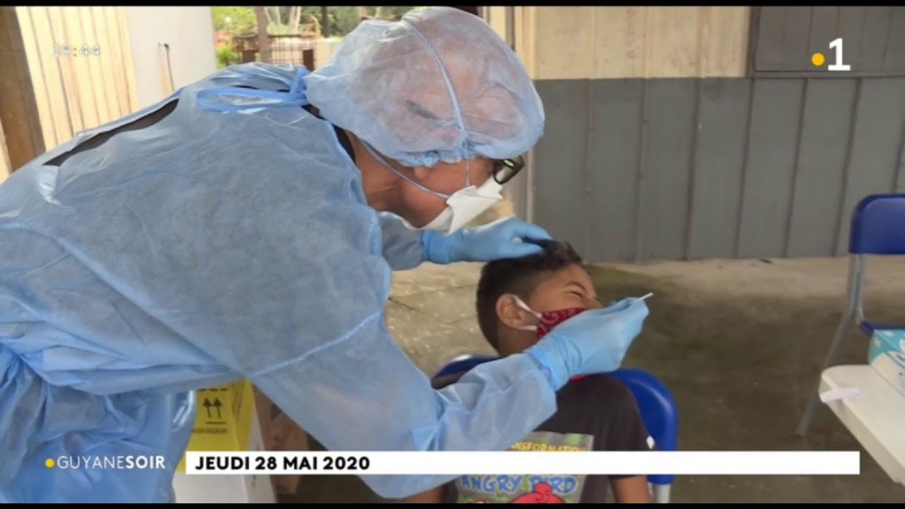 Coronavirus : les habitants du quartier PK6  de Kourou testés