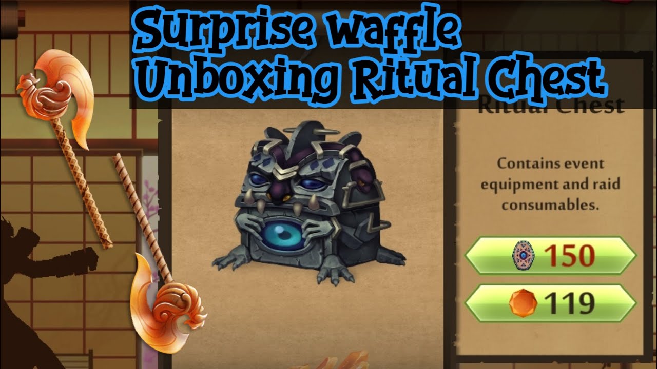 Shadow Fight 2 || Unboxing Ritual Chest X Surprise waffle gameplay