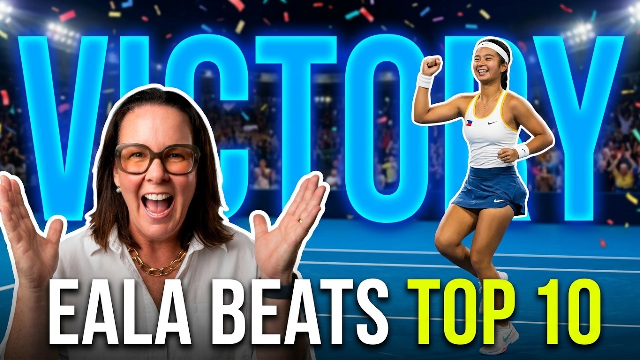 Unstoppable: Alex Eala&rsquo;s Incredible Match Point Celebration