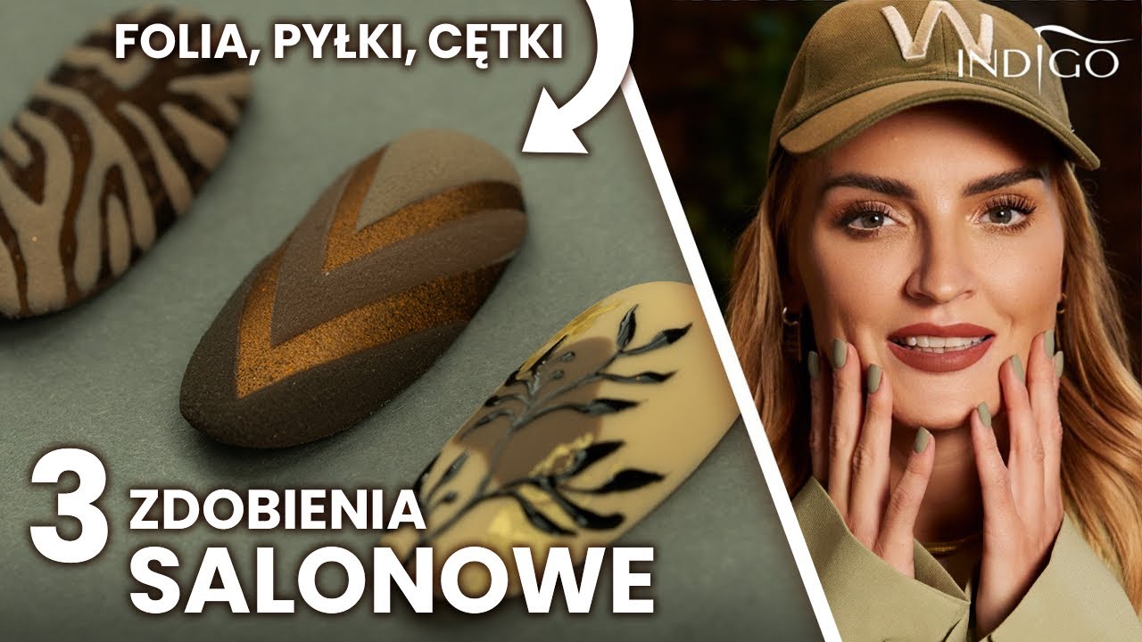 3 zdobienia paznokci hybrydowych w odcieniach nude - krok po kroku dla początkujących | Indigo Nails